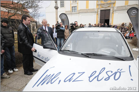 az első magyar opel astra
